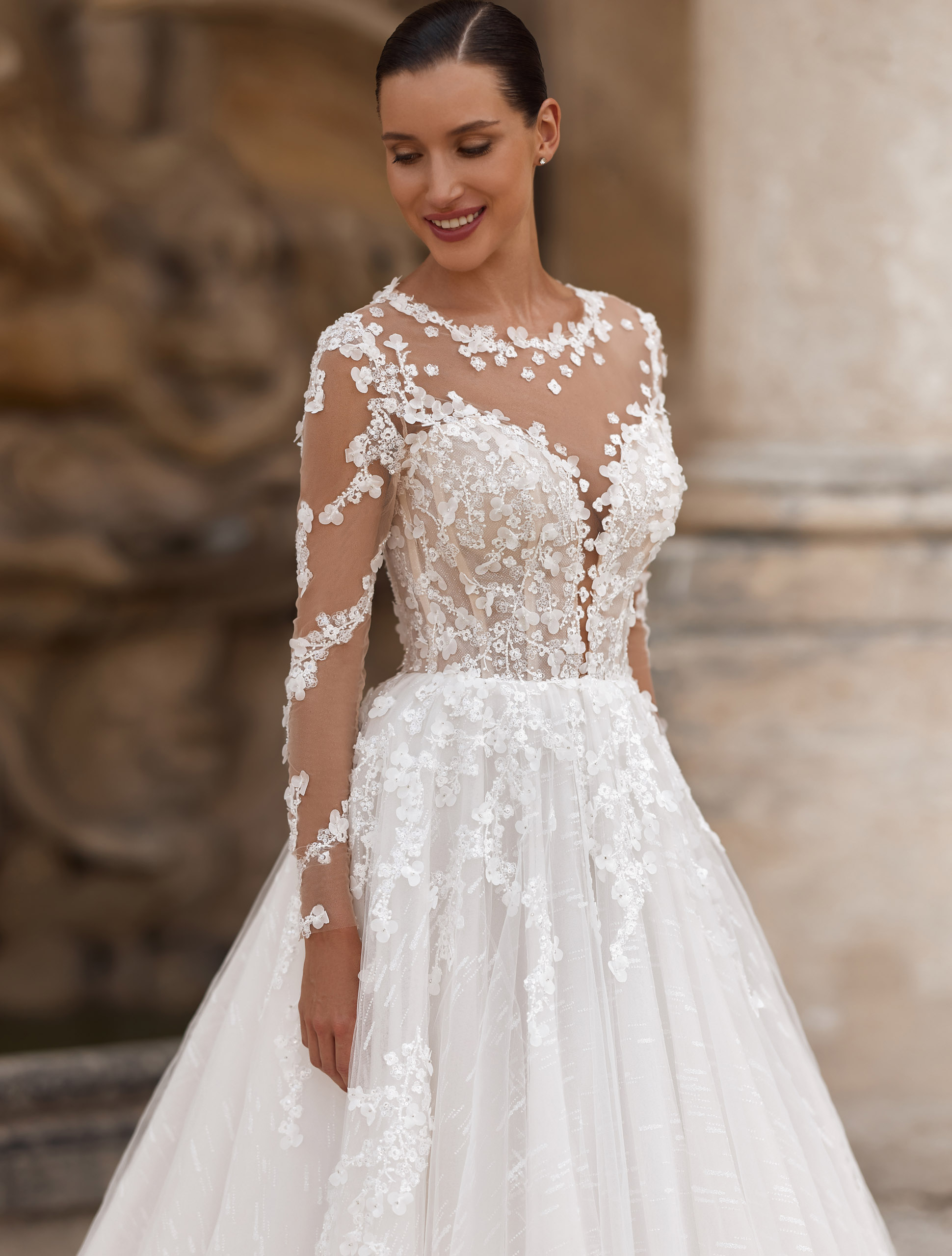 Svatební šaty Praha – model 3409 od CROWN Wedding Salon - Obrázek 2
